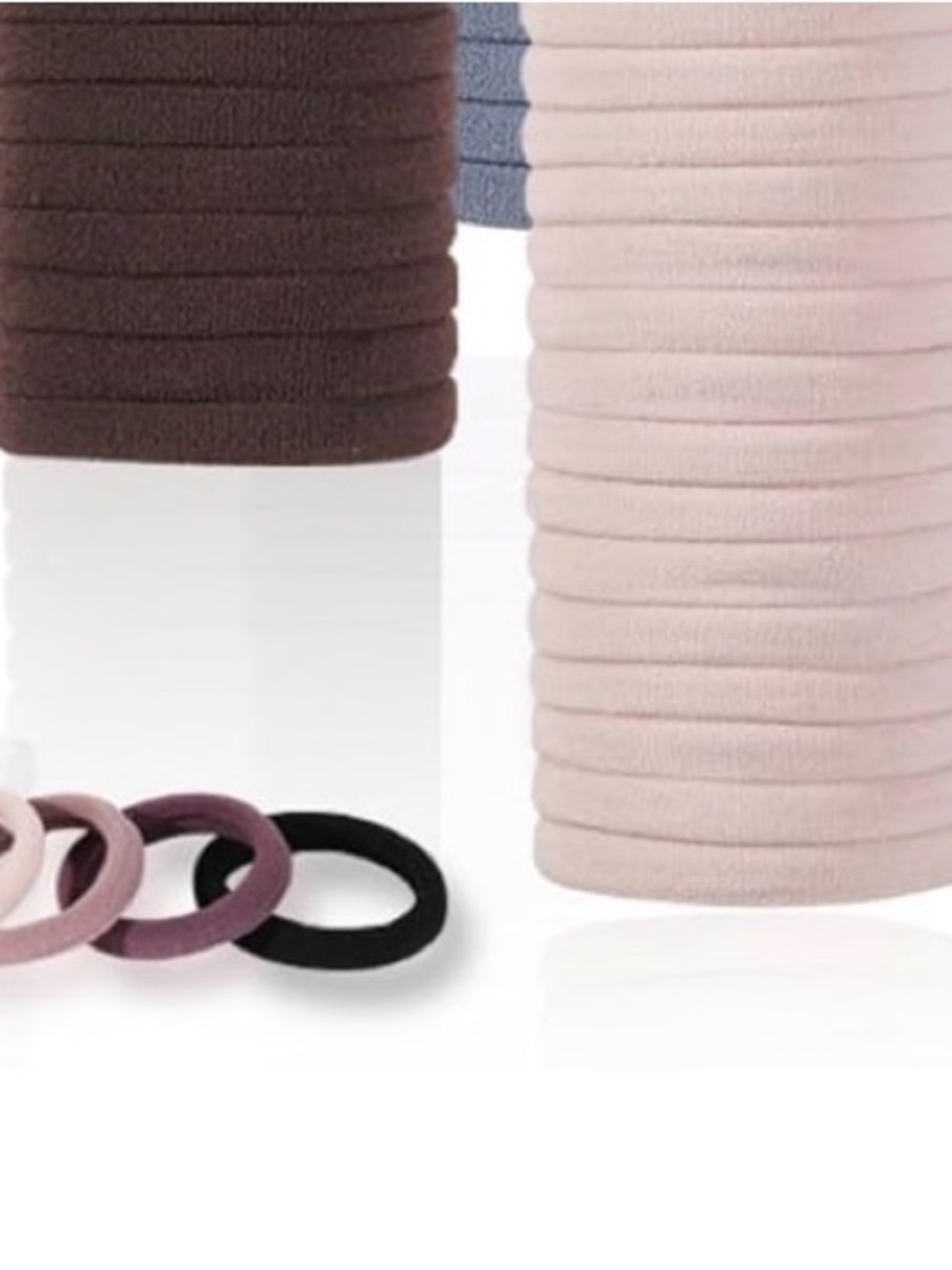 Stretch Hair Tie Set for Women 60 pcs extra large